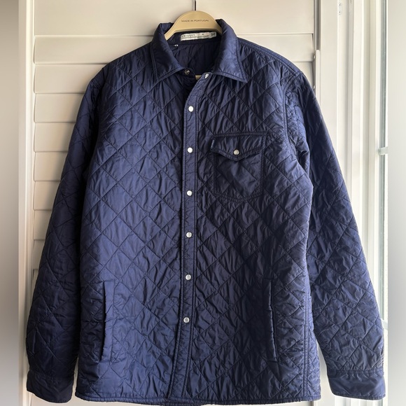 Criquet Other - Criquet Men's Quilted Shirt Jacket - Deep Blue